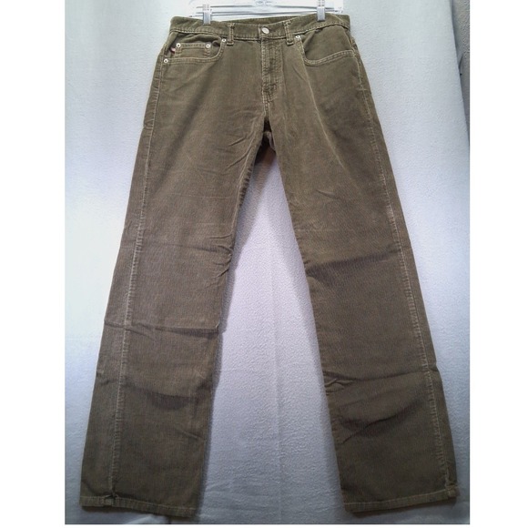 Ralph Lauren Pants - Polo Jeans Co.Ralph Lauren Women Corduroy Pants, Weekender Jeans, Green, Size 10